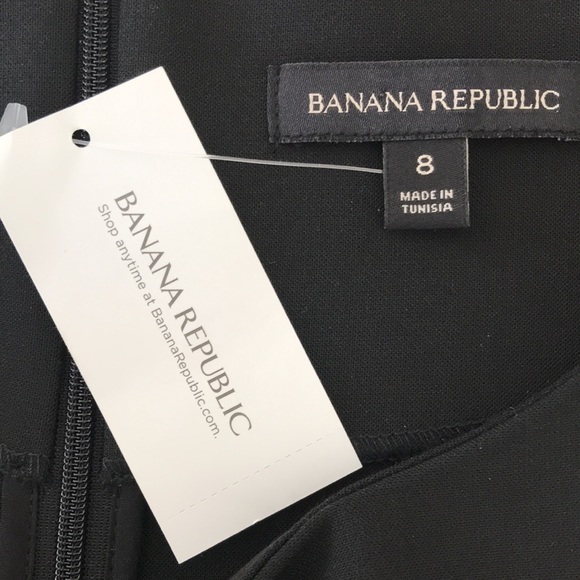 NWT Relaxed fit,  elegant little black dress + pearl embellished pleated sleeves - Picture 7 of 9